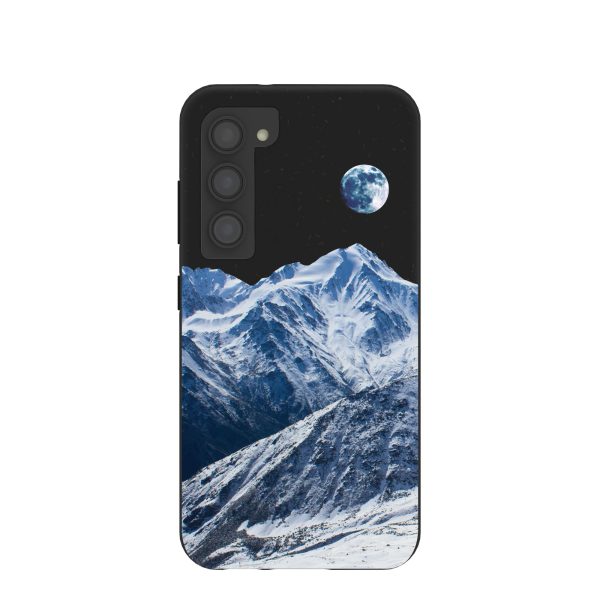 Black Night Slopes Samsung Galaxy S23 Case on Sale