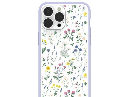 Clear Shadow Blooms iPhone 13 Pro Max Case With Lavender Ridge Fashion