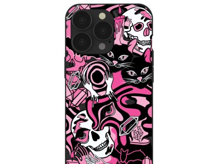 Black Spellbound Ghouls iPhone 13 Pro Case on Sale