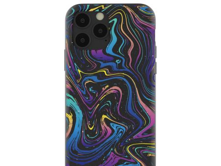 Black Galaxy Swirls iPhone 11 Pro Case Online now