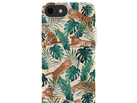 Seashell Jungle Tigers iPhone 6 6s 7 8 SE Case Supply