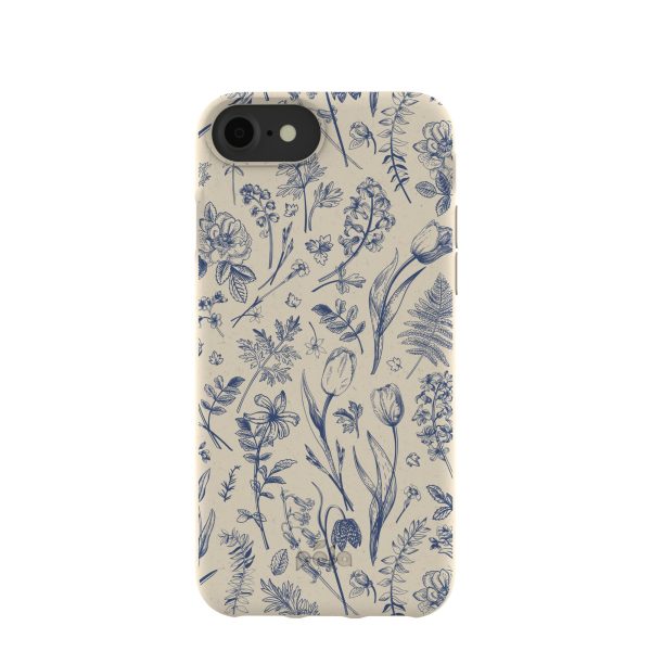 London Fog Indigo Bouquet iPhone 6 6s 7 8 SE Case Online Hot Sale