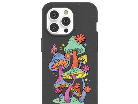 Black Magical Forest iPhone 14 Pro Case For Cheap