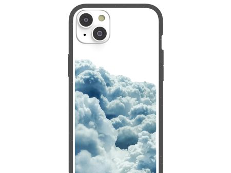 Clear Above the Clouds iPhone 14 Plus Case With Black Ridge Online Sale