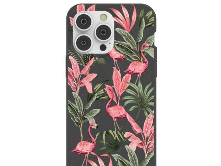 Black Flamingo Party iPhone 14 Pro Max Case Online Sale