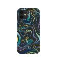 Black Space Waves iPhone 12  iPhone 12 Pro Case Online