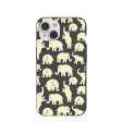 Black Little Elephants iPhone 14 Case Discount