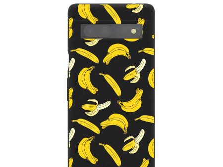 Black Go Bananas Google Pixel 7a Case Hot on Sale