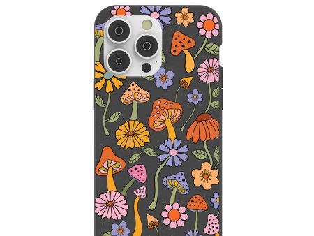 Black Midnight Shrooms iPhone 14 Pro Max Case Sale