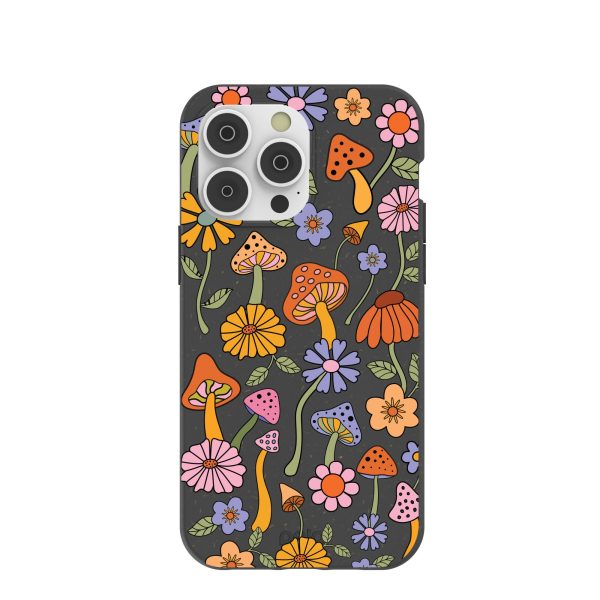 Black Midnight Shrooms iPhone 14 Pro Max Case Sale