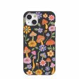 Black Midnight Shrooms iPhone 15 Plus Case on Sale