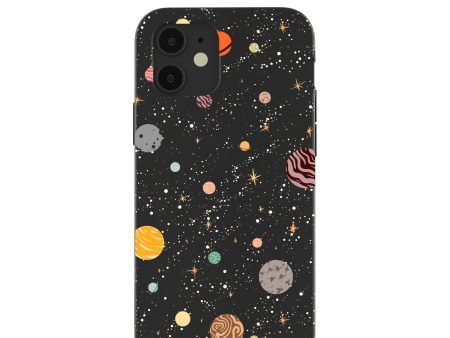 Black Galactic Glow iPhone 12  iPhone 12 Pro Case on Sale