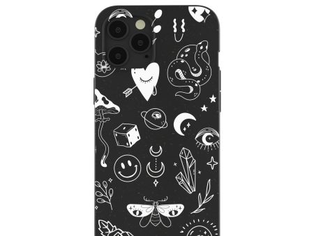 Black Contrast iPhone 12 Pro Max Case Cheap