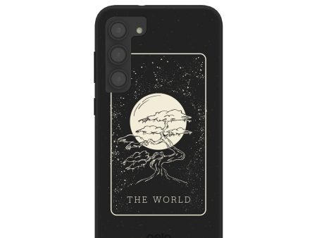 Black The World Samsung Galaxy S23+(Plus) Case Online