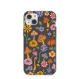 Black Midnight Shrooms iPhone 14 Plus Case Discount