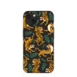 Black Playful Tigers iPhone 13 Case Fashion