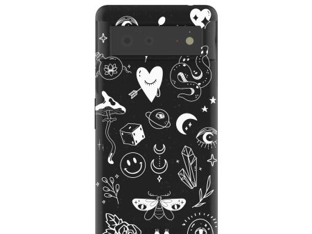 Black Contrast Google Pixel 6 Case Hot on Sale