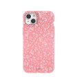 Bubblegum Pink Dreamy Meadow iPhone 15 Plus Case For Discount