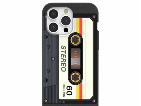 Black Cassette iPhone 15 Pro Max Case Supply