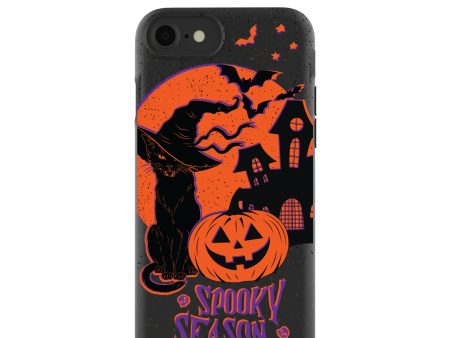 Black Spooky Szn iPhone 6 6s 7 8 SE Case For Discount