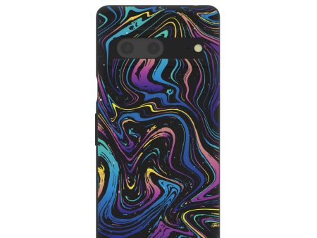 Black Galaxy Swirls Google Pixel 7 Case Online