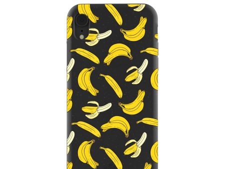 Black Go Bananas iPhone XR Case For Cheap