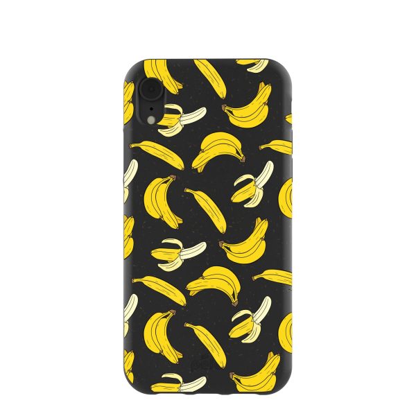 Black Go Bananas iPhone XR Case For Cheap