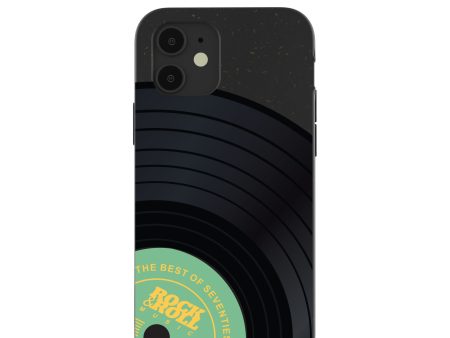 Black Vinyl Vibes iPhone 12  iPhone 12 Pro Case Online Hot Sale