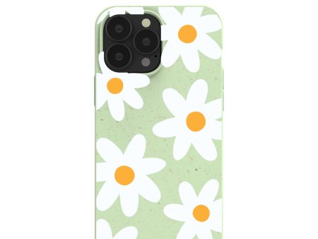 Sage Green Daisy iPhone 13 Pro Max Case Sale