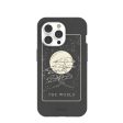 Black The World iPhone 14 Pro Case Cheap