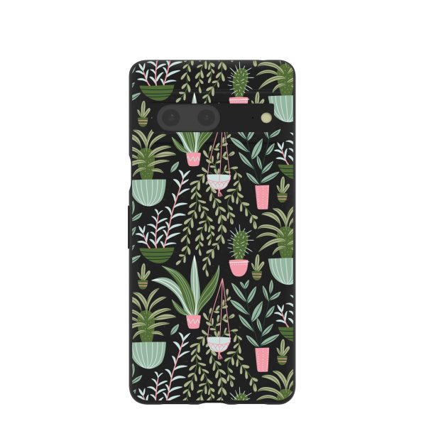 Black Indoor Garden Google Pixel 7 Case Hot on Sale