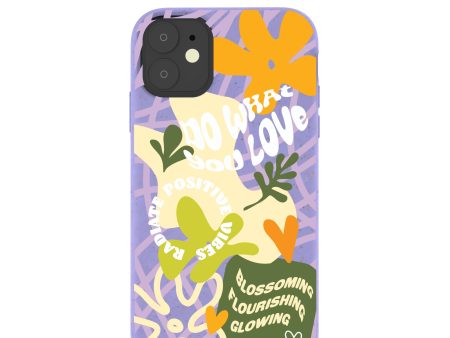 Lavender Blossoming Minds iPhone 11 Case For Cheap