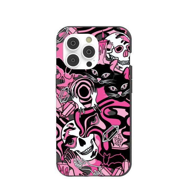 Black Spellbound Ghouls iPhone 14 Pro Case Discount