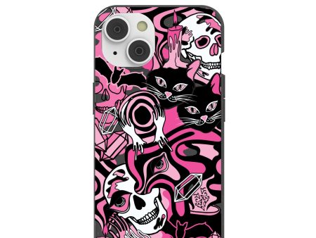 Black Spellbound Ghouls iPhone 14 Case Supply