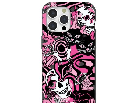 Black Spellbound Ghouls iPhone 15 Pro Max Case Online now