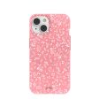 Bubblegum Pink Dreamy Meadow iPhone 14 Case Hot on Sale