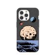 Black Retro Moon iPhone 14 Pro Case Supply