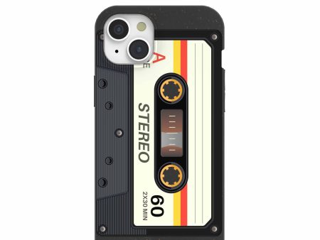 Black Cassette iPhone 15 Plus Case Sale