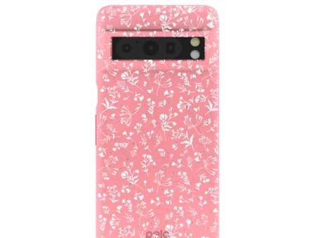 Bubblegum Pink Dreamy Meadow Google Pixel 8 Pro Case For Discount