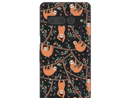 Black Jungle Sloths Google Pixel 7 Pro Case Online Hot Sale