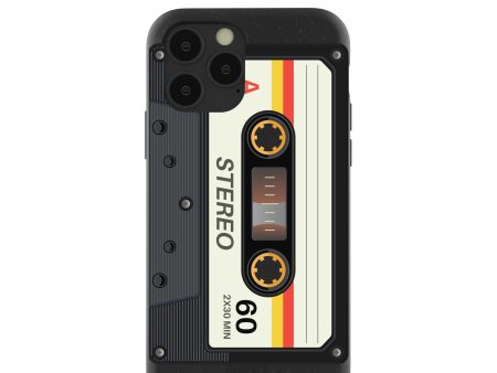 Black Cassette iPhone 11 Pro Case Fashion