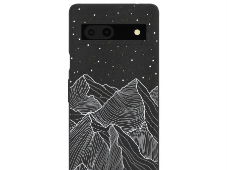 Black Night Panorama Google Pixel 7a Case Fashion