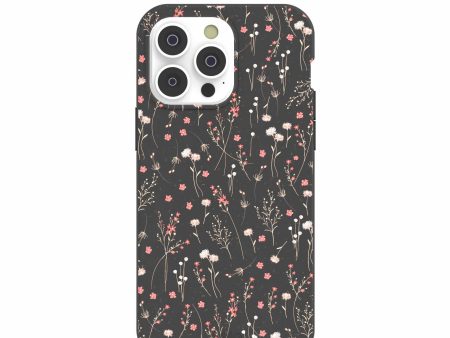 Black Night Garden iPhone 14 Pro Max Case Fashion