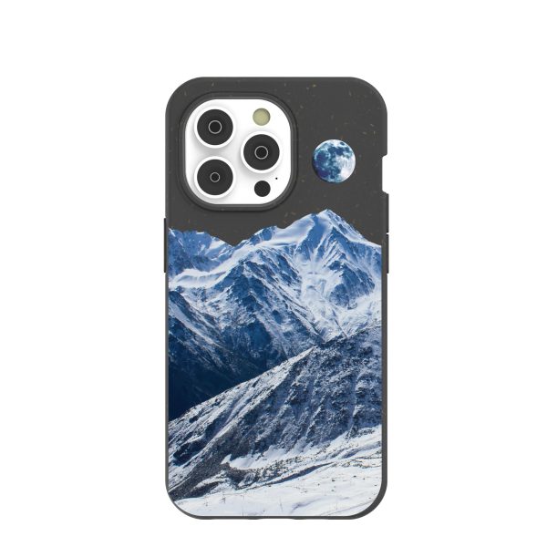 Black Night Slopes iPhone 14 Pro Case Online now