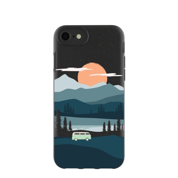 Black Digital Nomad iPhone 6 6s 7 8 SE Case Online Hot Sale