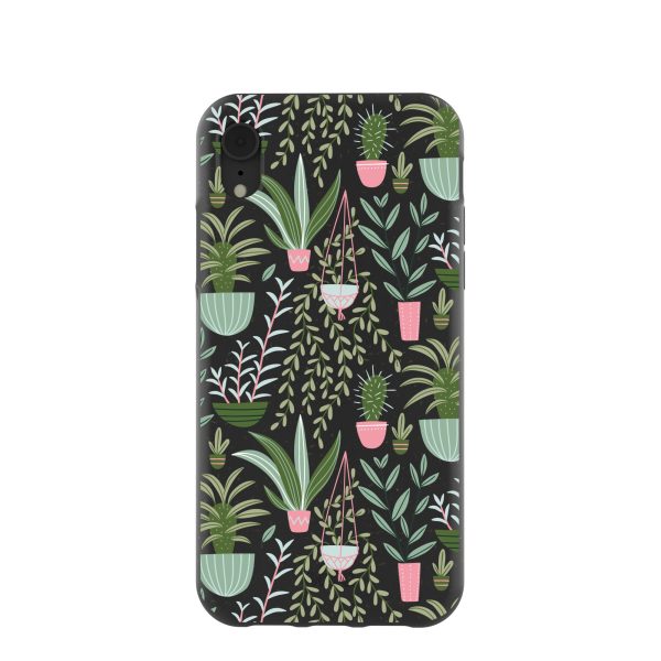 Black Indoor Garden iPhone XR Case Online now