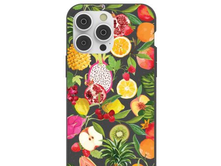 Black Tutti Frutti iPhone 14 Pro Max Case on Sale