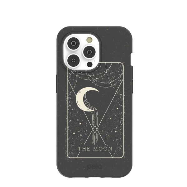 Black The Moon iPhone 14 Pro Case Sale