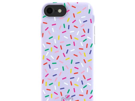 Lavender Sprinkles iPhone 6 6s 7 8 SE Case Fashion