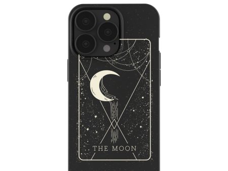 Black The Moon iPhone 13 Pro Case Fashion